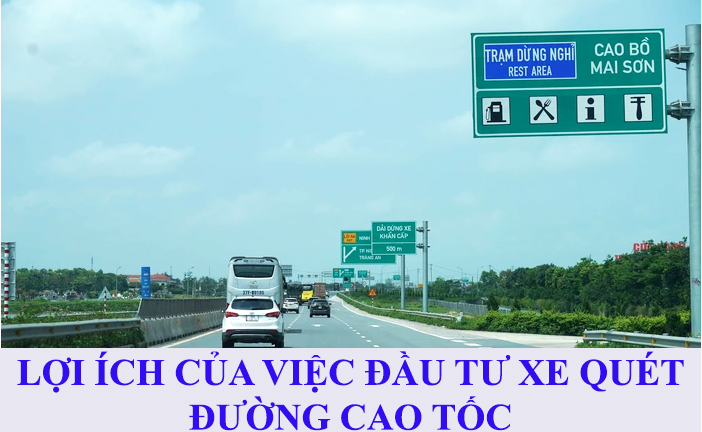 Sự cần thiết của xe quét đường cao tốc?