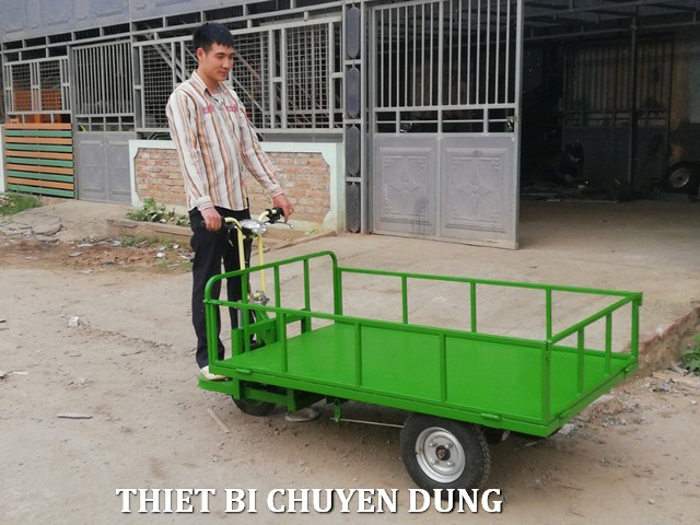 Xe điện chở hàng trong nhà máy tải trọng 500kg