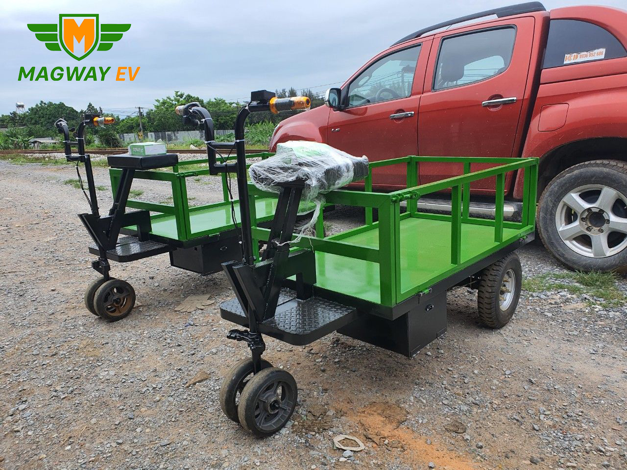 Xe đẩy hàng nhà xưởng mô tơ điện MW-3EV.500NL