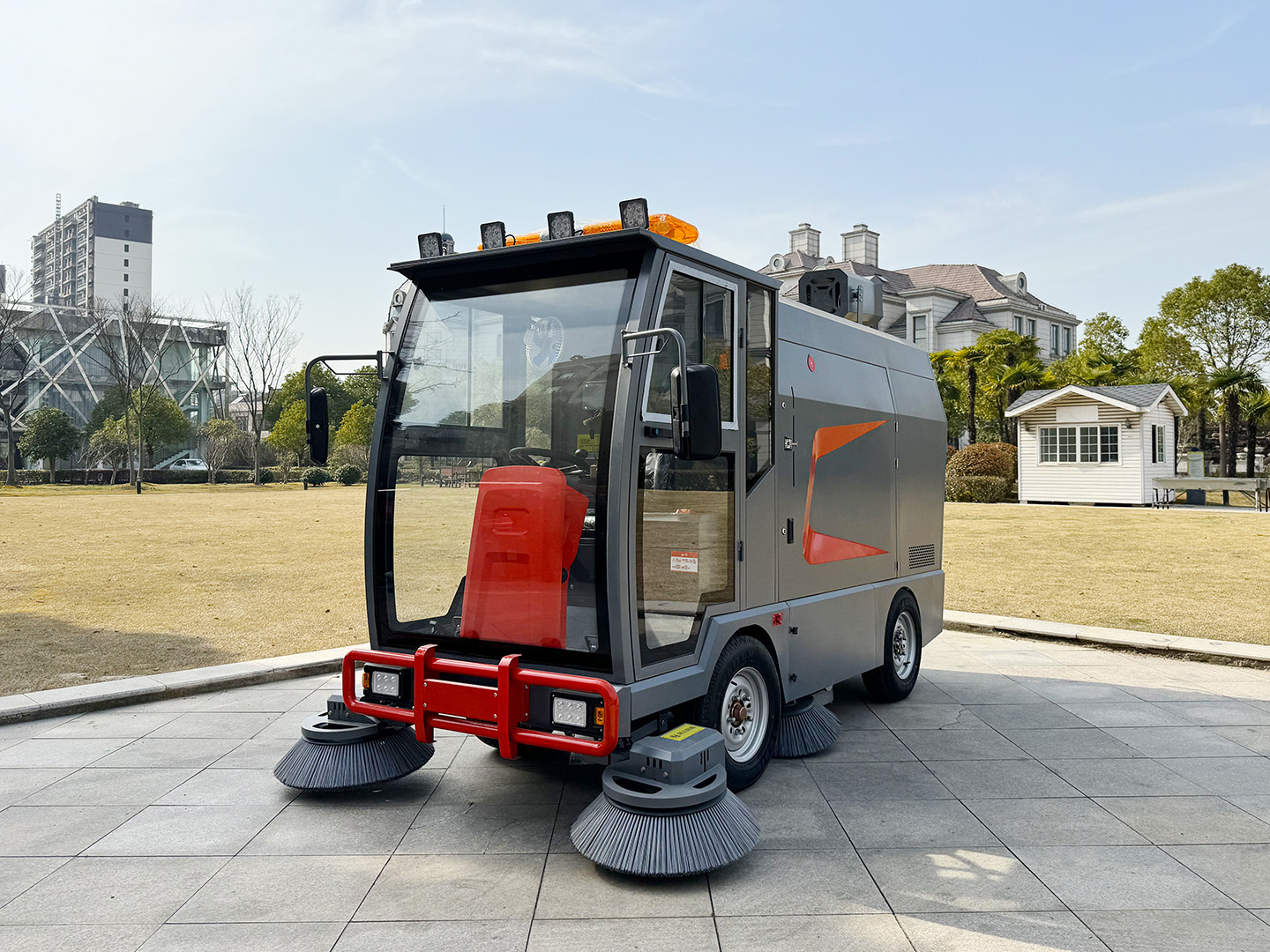 Xe quét bụi nhà xưởng