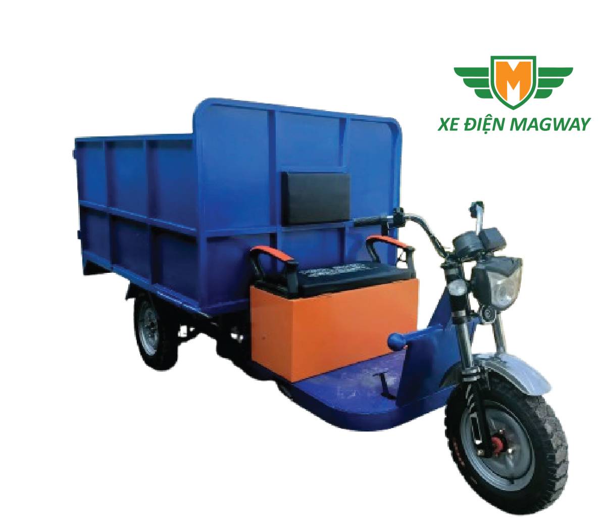 Xe điện chở hàng 3 bánh tải trọng 1000 kg
