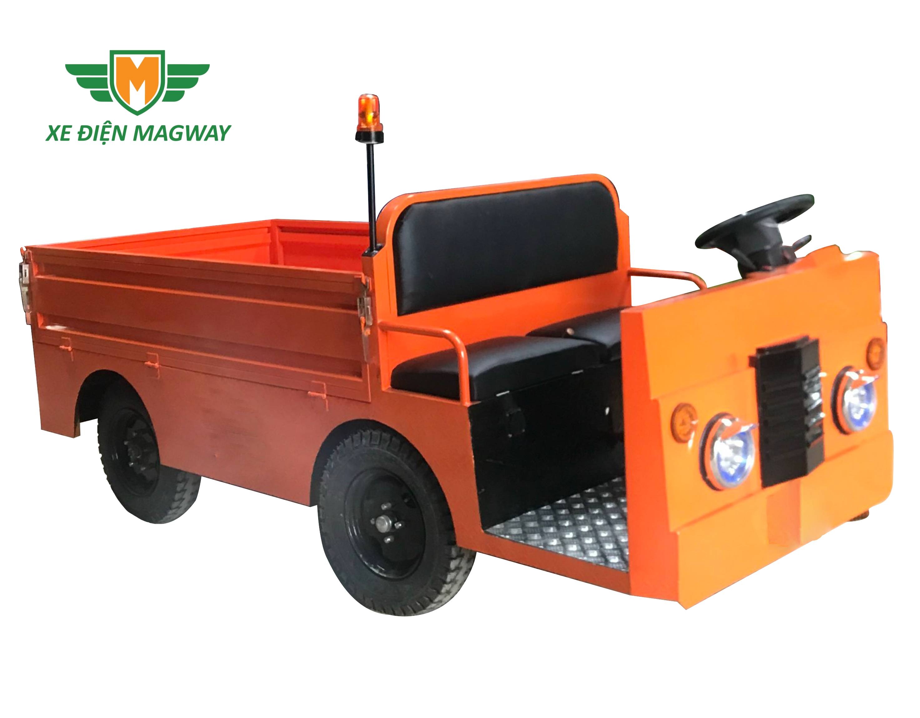 Xe điện 4 bánh chở hàng thùng lửng tải trọng 500kg