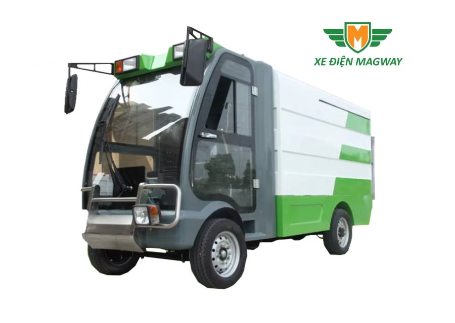 Xe chở rác chạy điện 4 bánh Y11
