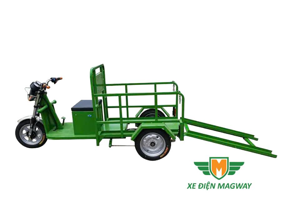 Xe điện chở rác 550 Lít