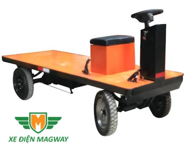 Xe điện chở hàng trong nhà máy sàn phẳng 500kg