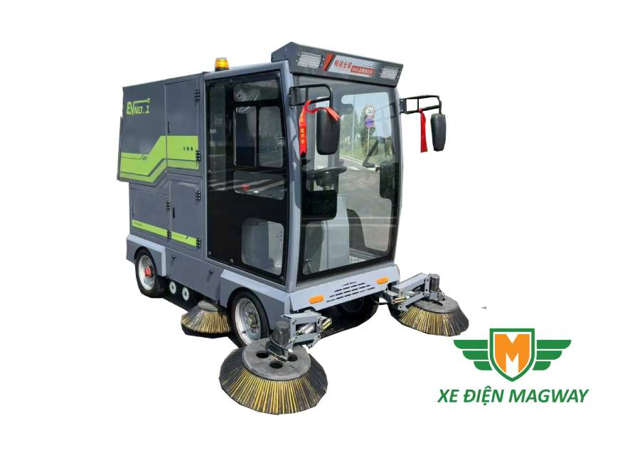 Xe quét rác tự đổ 880L